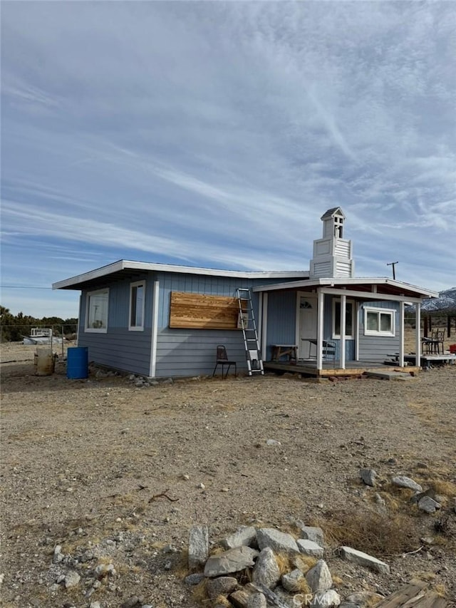 view of rear view of house