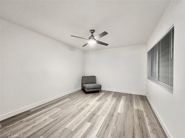 1137 Tiffany Cir S, Palm Springs, CA 92262 - unfurnished room featuring wood finished floors and a ceiling fan