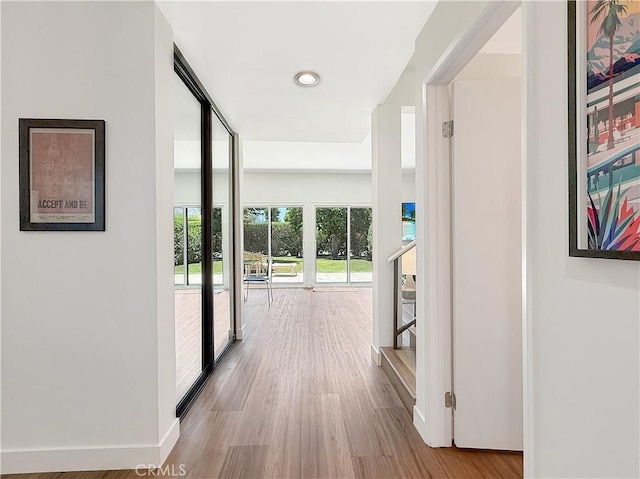 1137 Tiffany Cir S, Palm Springs, CA 92262 - hallway with wood finished floors