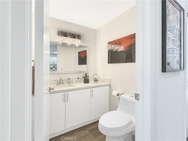 1137 Tiffany Cir S, Palm Springs, CA 92262 - bathroom featuring vanity and wood finished floors