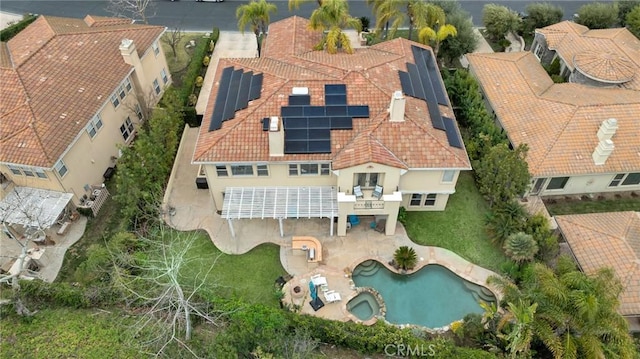 aerial view