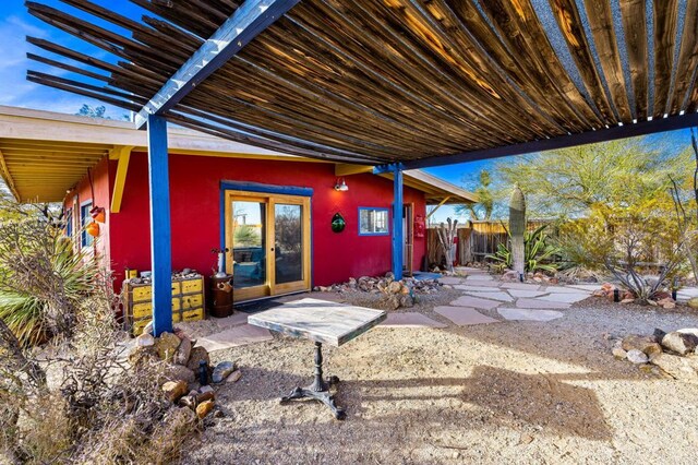 view of patio