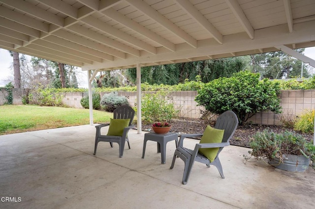 view of patio / terrace