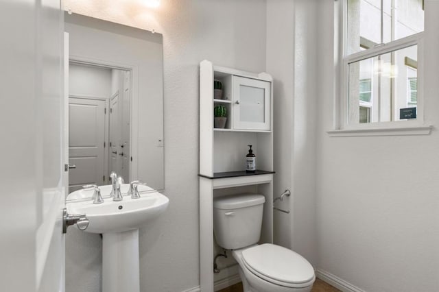 bathroom with toilet