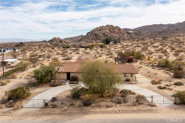 property view of mountains