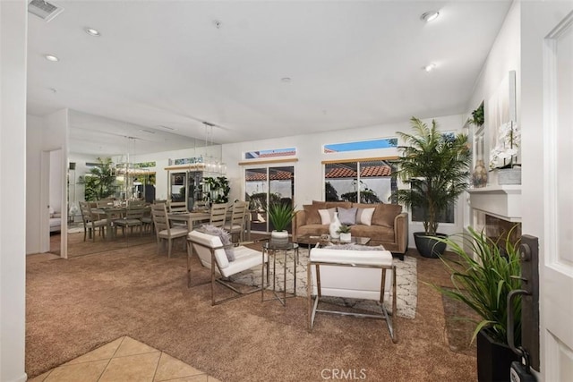 sunroom / solarium featuring visible vents