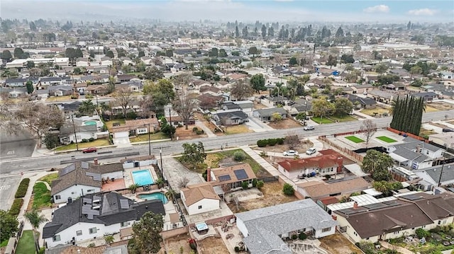 birds eye view of property featuring a residential view