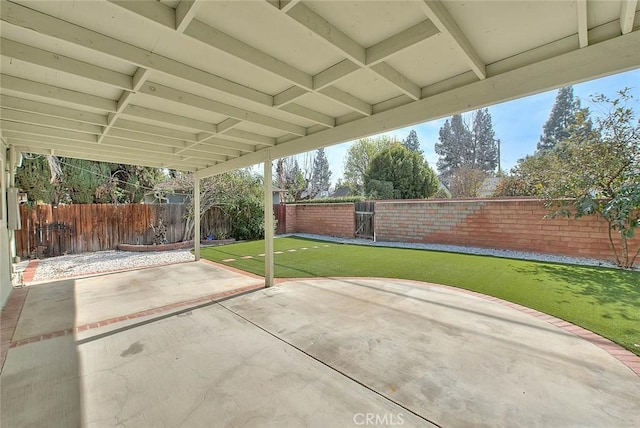 view of patio / terrace