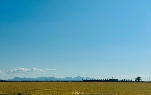 mountain view with a rural view