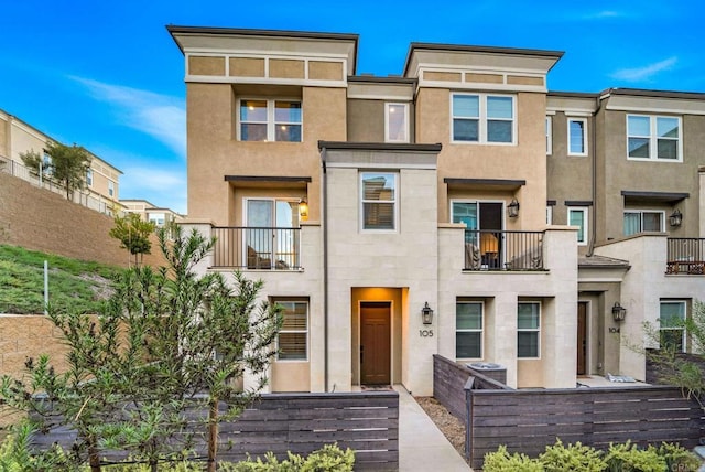 view of townhome / multi-family property