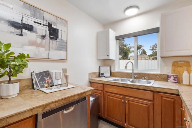 kitchen with dishwasher and sink