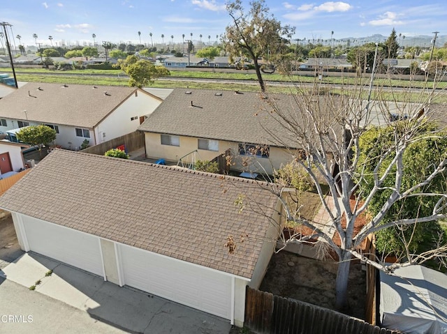 birds eye view of property featuring a residential view
