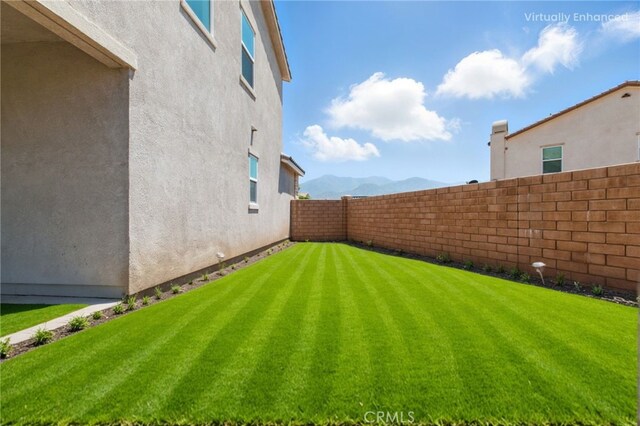 24583 Acadia Dr, Corona, CA 92883 - view of yard featuring a mountain view
