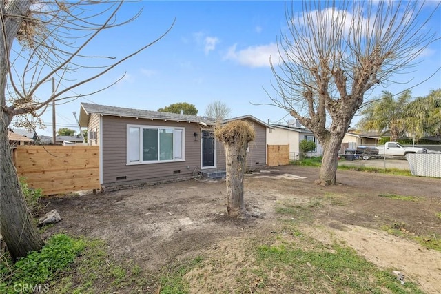 view of ranch-style house