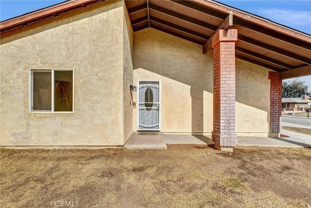 view of property entrance