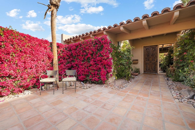 view of patio