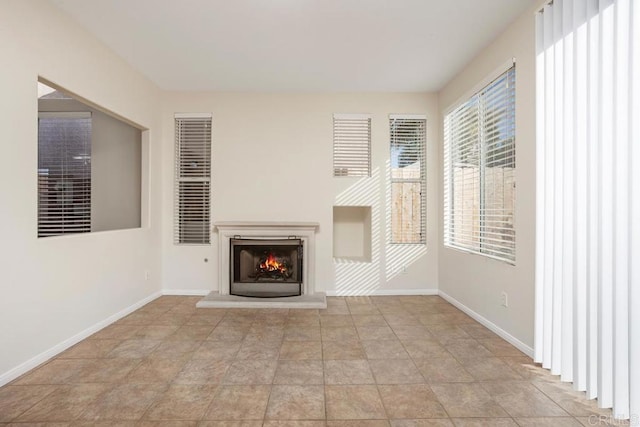 view of unfurnished living room