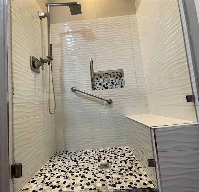 full bath with a stall shower