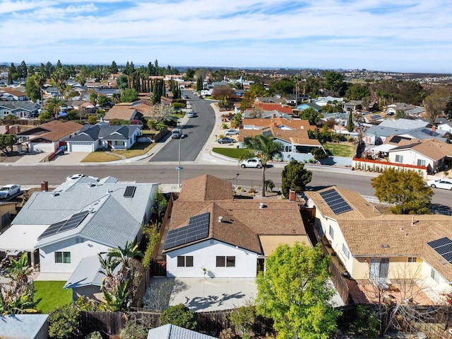 aerial view