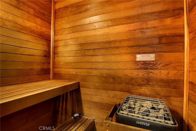 view of sauna / steam room