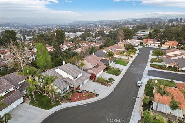 birds eye view of property featuring a residential view