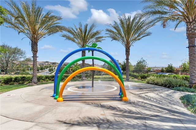 view of community featuring a playground