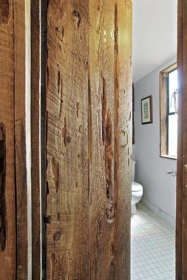 bathroom with toilet