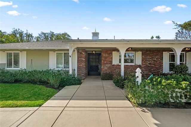 view of ranch-style house