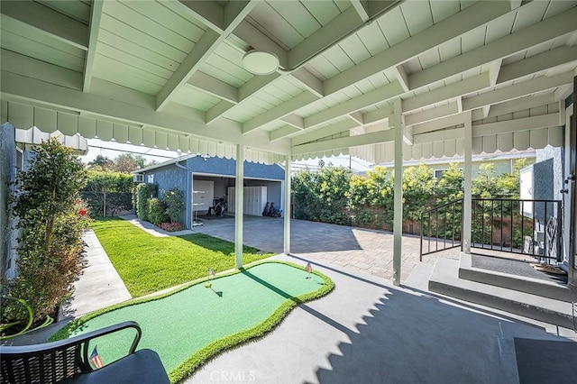 view of patio