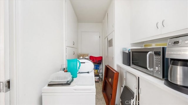 view of clothes washing area