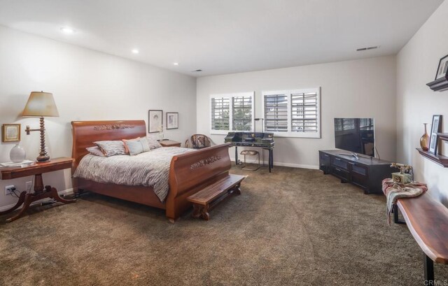 7487 Via De Fortuna, Carlsbad, CA 92009 - bedroom featuring carpet floors and recessed lighting