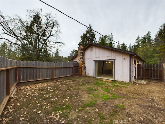 view of back of house