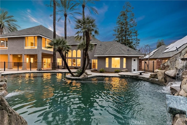 6054 N Woodson Ave, Fresno, CA 93711 - view of swimming pool with fence