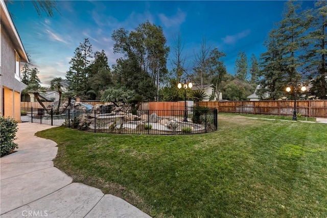 6054 N Woodson Ave, Fresno, CA 93711 - view of yard with a patio and a fenced backyard