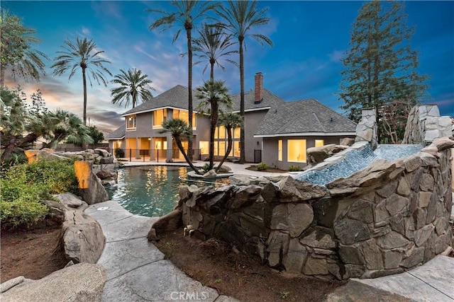 6054 N Woodson Ave, Fresno, CA 93711 - view of pool
