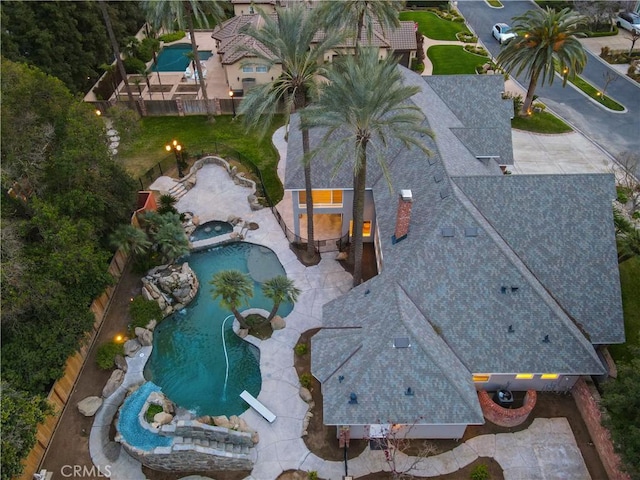 6054 N Woodson Ave, Fresno, CA 93711 - aerial view