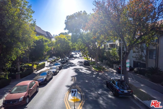 view of street