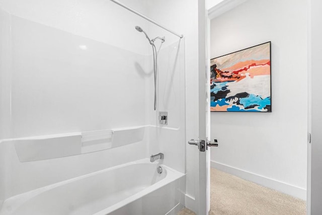 bathroom with shower / bathtub combination