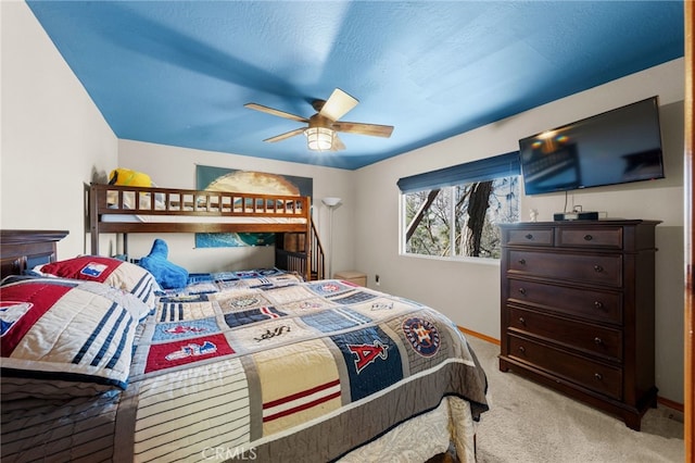 1430 Sequoia Dr, Lake Arrowhead, CA 92352 - bedroom with light colored carpet and baseboards