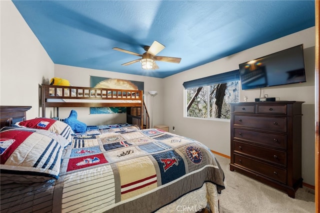 1430 Sequoia Dr, Lake Arrowhead, CA 92352 - bedroom with light carpet and baseboards