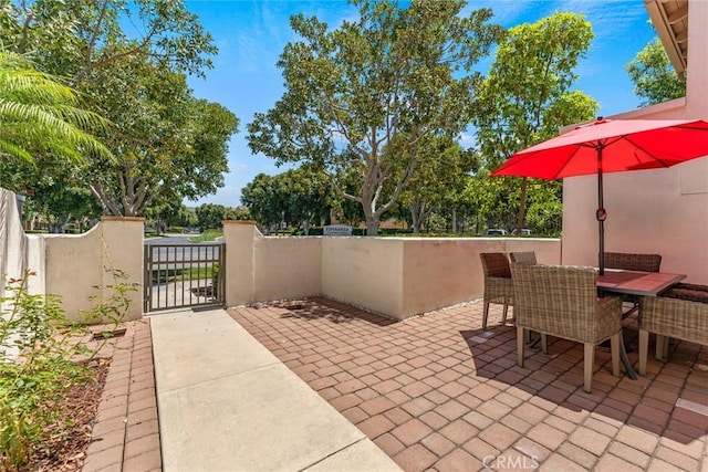 view of patio / terrace