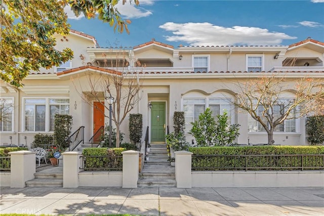 view of mediterranean / spanish house