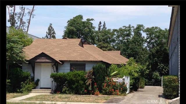 view of front of house