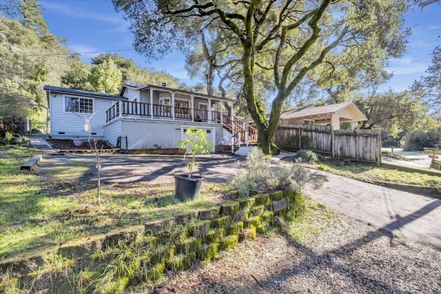 view of back of house