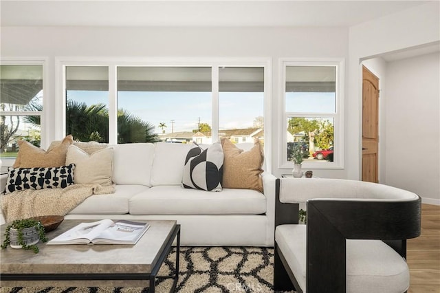 sunroom / solarium with plenty of natural light