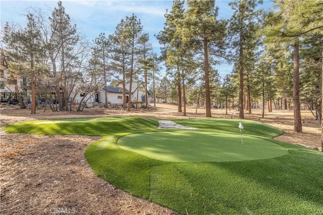 surrounding community featuring golf course view