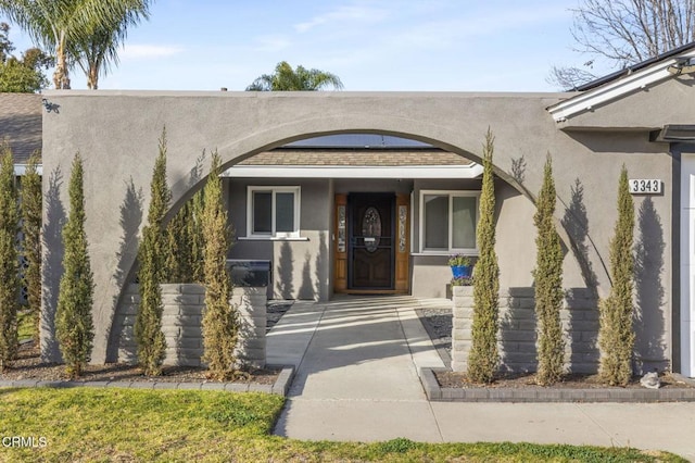 view of entrance to property