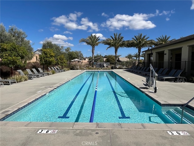39767 Larkspur Ter, Temecula, CA 92591 - community pool featuring a patio area