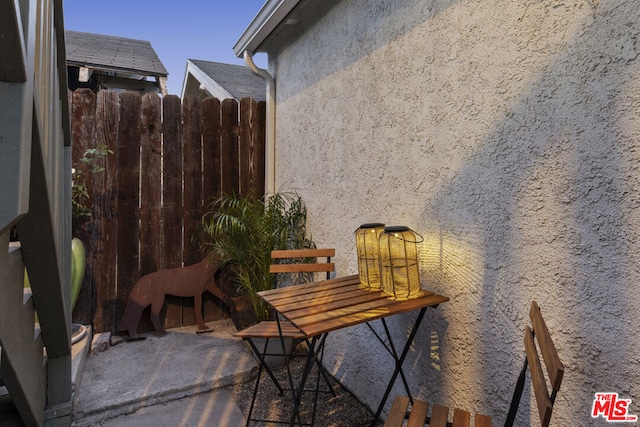 view of patio