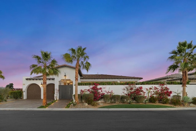 view of mediterranean / spanish home